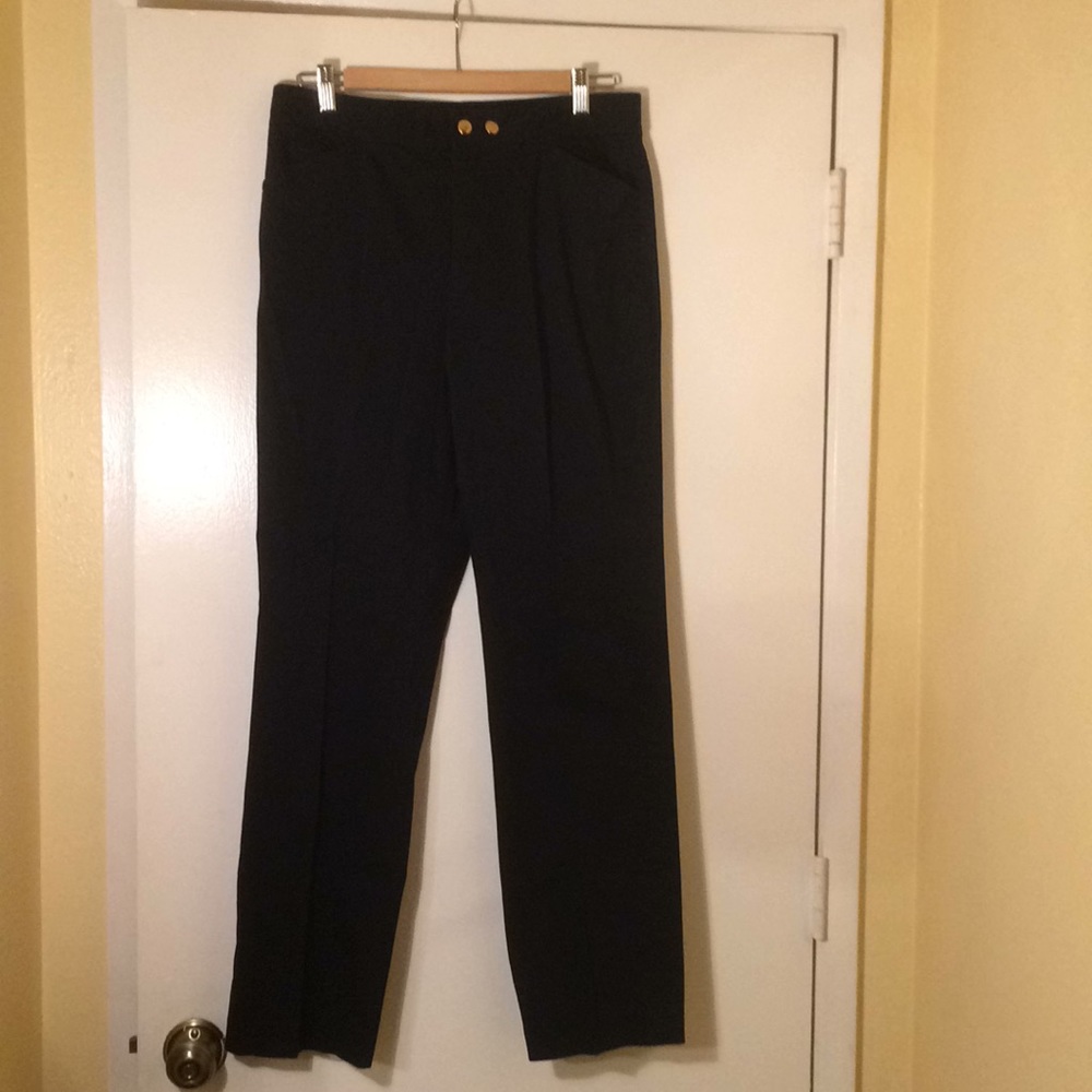 Chaps Size10 Pants in Navy Blue